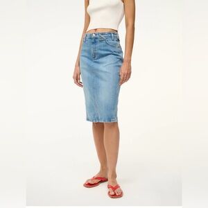 WRANGLER + STAUD THE PENCIL SKIRT, size 28, NWOT
